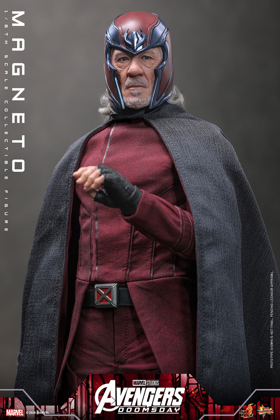 SPECIAL ORDER Hot Toys - Movie Masterpiece - Avengers: Doomsday - Magneto 1/6 [JP]