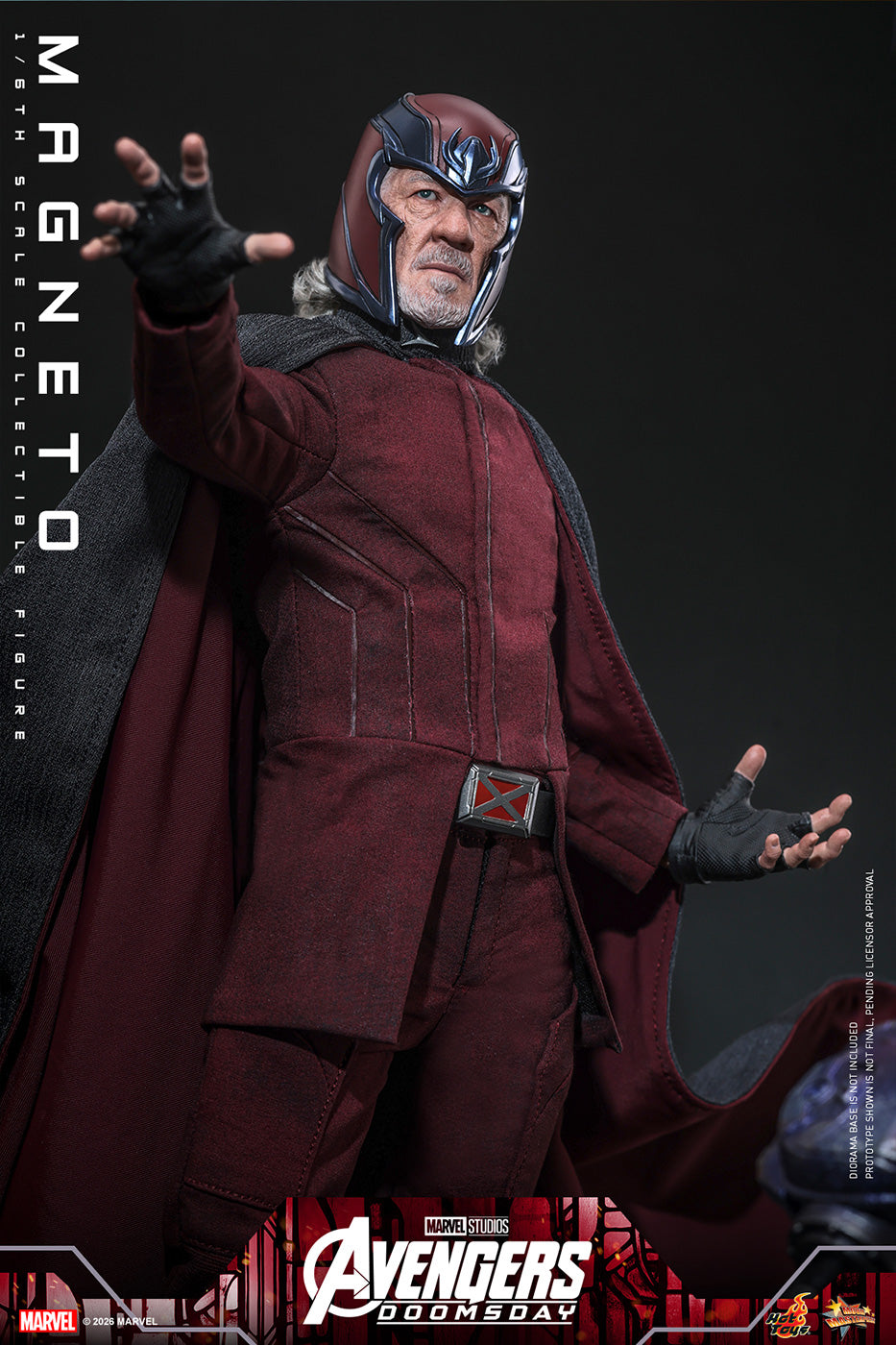 SPECIAL ORDER Hot Toys - Movie Masterpiece - Avengers: Doomsday - Magneto 1/6 [JP]