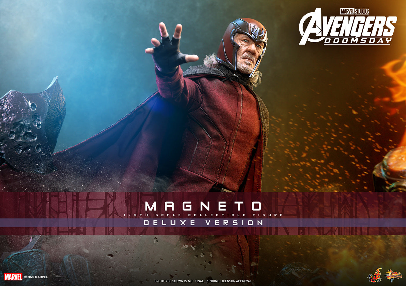 SPECIAL ORDER Hot Toys - Movie Masterpiece - Avengers: Doomsday - Magneto: Deluxe Edition 1/6 [JP]