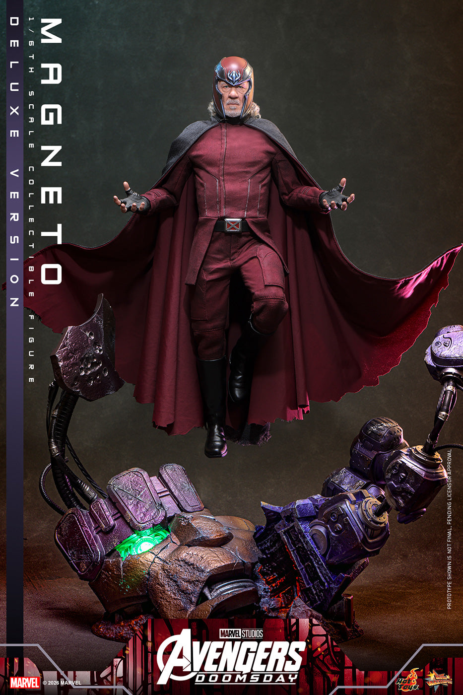SPECIAL ORDER Hot Toys - Movie Masterpiece - Avengers: Doomsday - Magneto: Deluxe Edition 1/6 [JP]