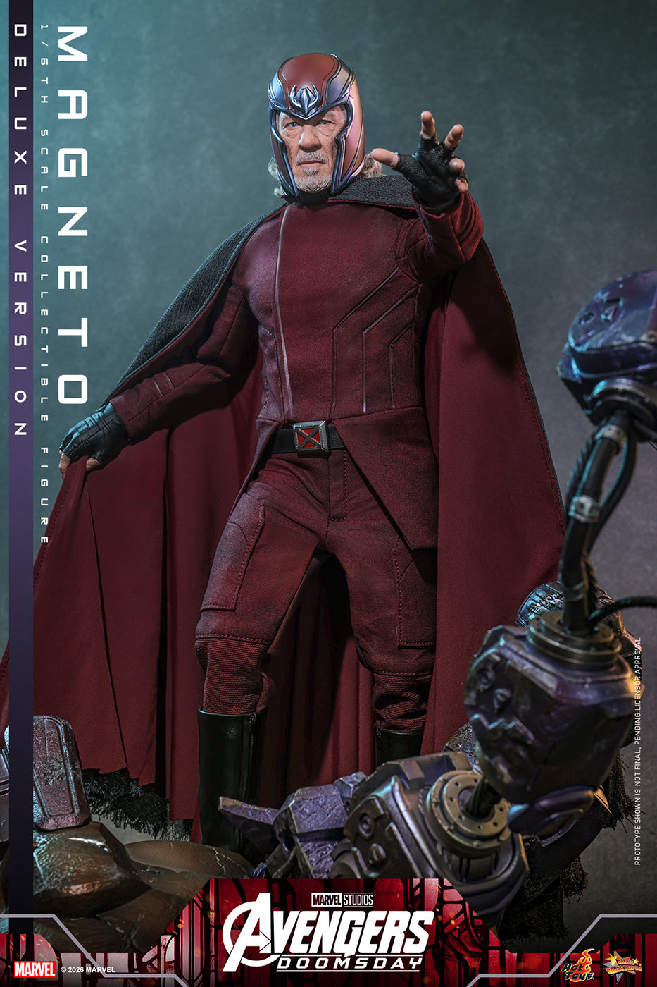 SPECIAL ORDER Hot Toys - Movie Masterpiece - Avengers: Doomsday - Magneto: Deluxe Edition 1/6 [JP]