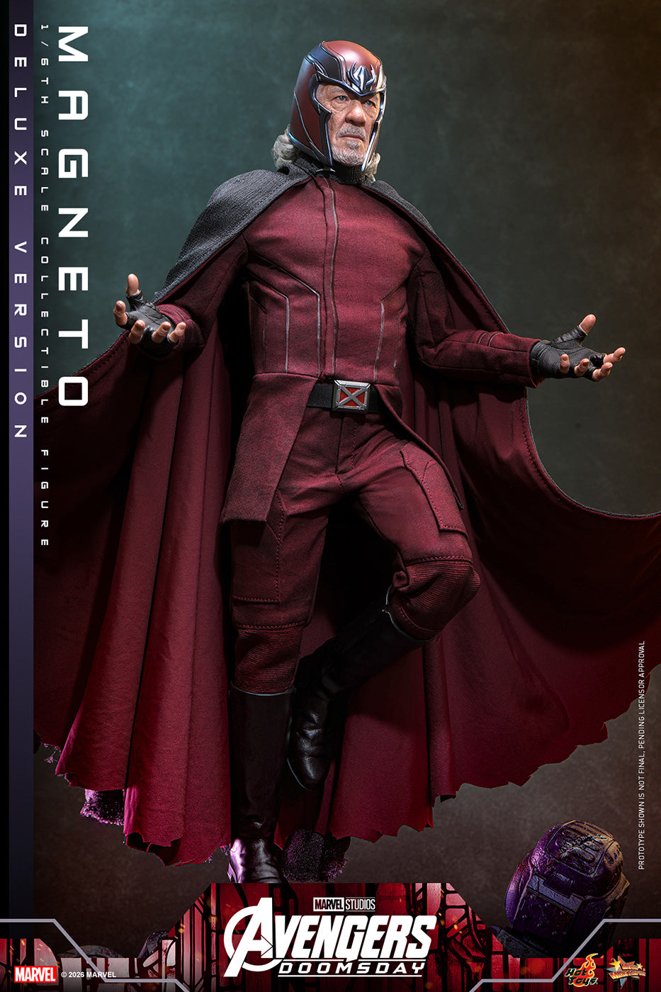 SPECIAL ORDER Hot Toys - Movie Masterpiece - Avengers: Doomsday - Magneto: Deluxe Edition 1/6 [JP]