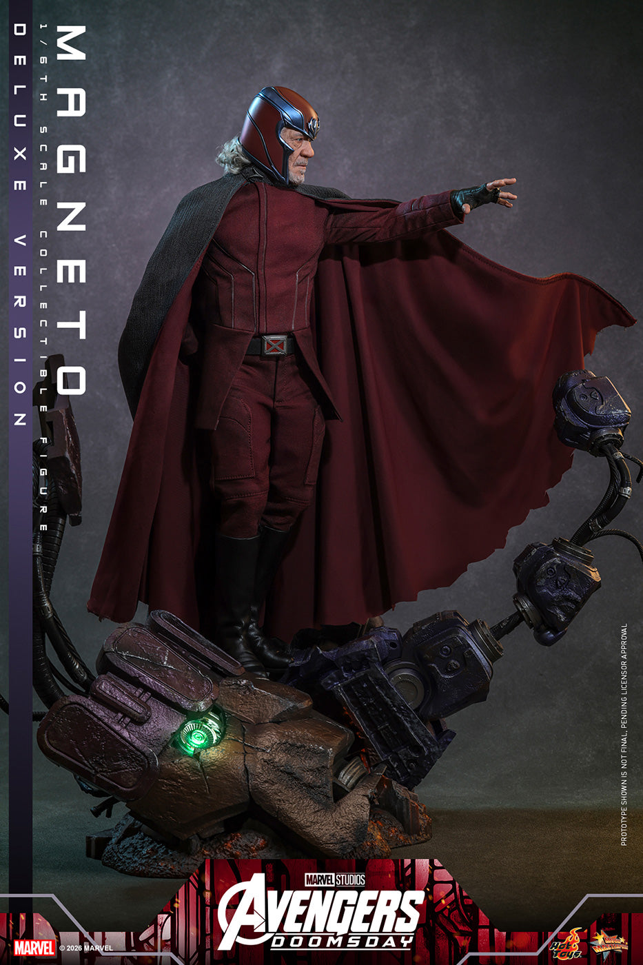 SPECIAL ORDER Hot Toys - Movie Masterpiece - Avengers: Doomsday - Magneto: Deluxe Edition 1/6 [JP]