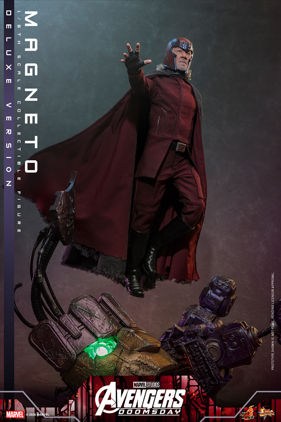 SPECIAL ORDER Hot Toys - Movie Masterpiece - Avengers: Doomsday - Magneto: Deluxe Edition 1/6 [JP]