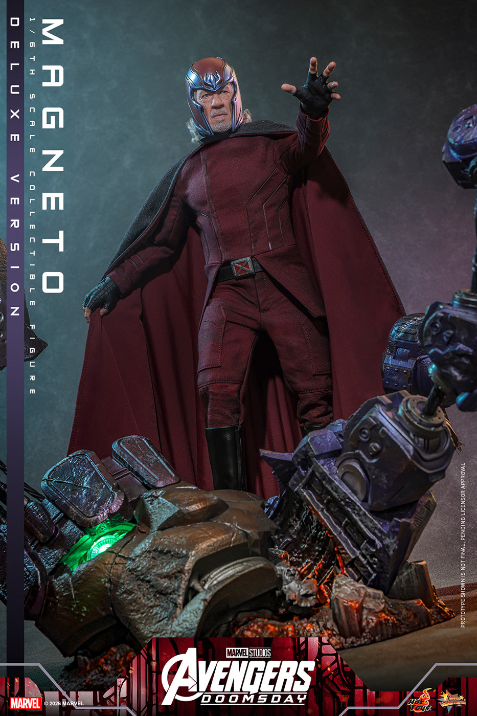 SPECIAL ORDER Hot Toys - Movie Masterpiece - Avengers: Doomsday - Magneto: Deluxe Edition 1/6 [JP]