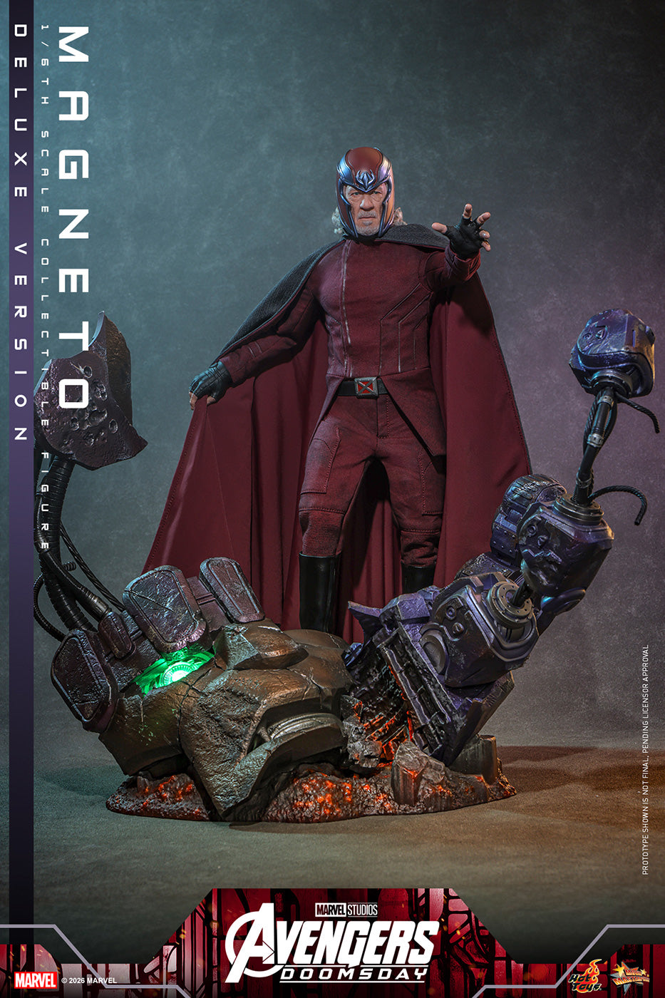 SPECIAL ORDER Hot Toys - Movie Masterpiece - Avengers: Doomsday - Magneto: Deluxe Edition 1/6 [JP]