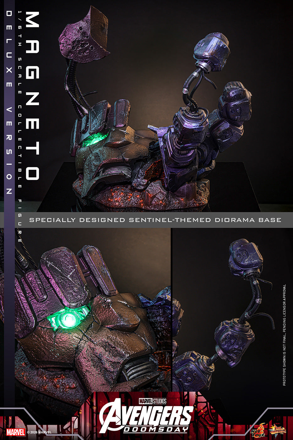SPECIAL ORDER Hot Toys - Movie Masterpiece - Avengers: Doomsday - Magneto: Deluxe Edition 1/6 [JP]