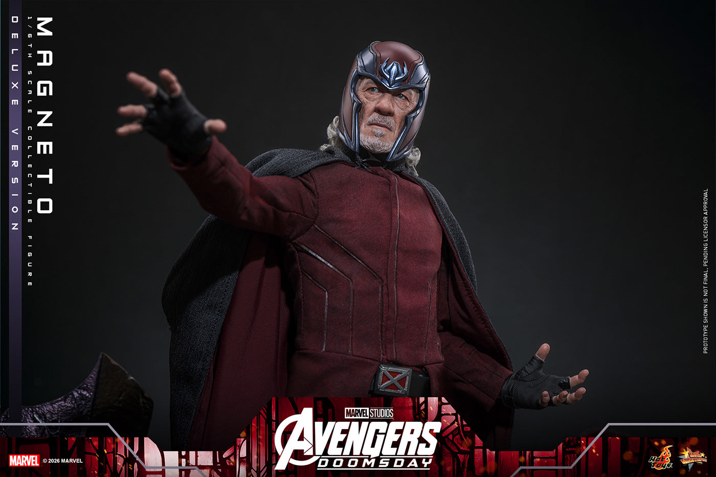SPECIAL ORDER Hot Toys - Movie Masterpiece - Avengers: Doomsday - Magneto: Deluxe Edition 1/6 [JP]