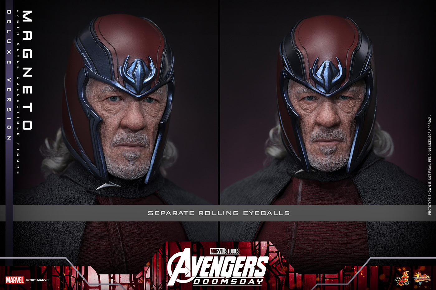 SPECIAL ORDER Hot Toys - Movie Masterpiece - Avengers: Doomsday - Magneto: Deluxe Edition 1/6 [JP]