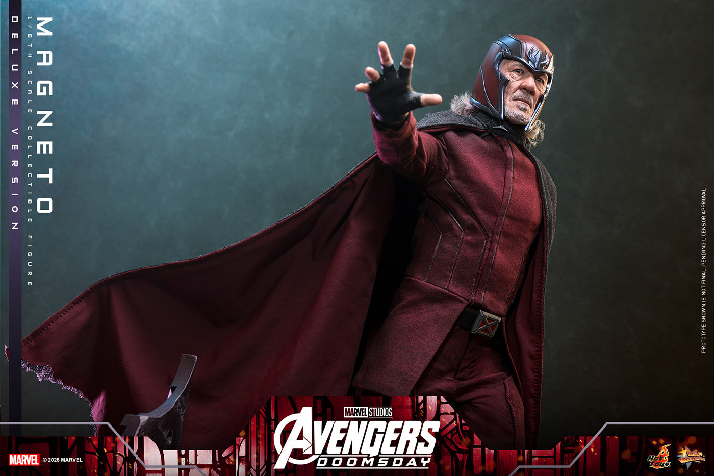 SPECIAL ORDER Hot Toys - Movie Masterpiece - Avengers: Doomsday - Magneto: Deluxe Edition 1/6 [JP]