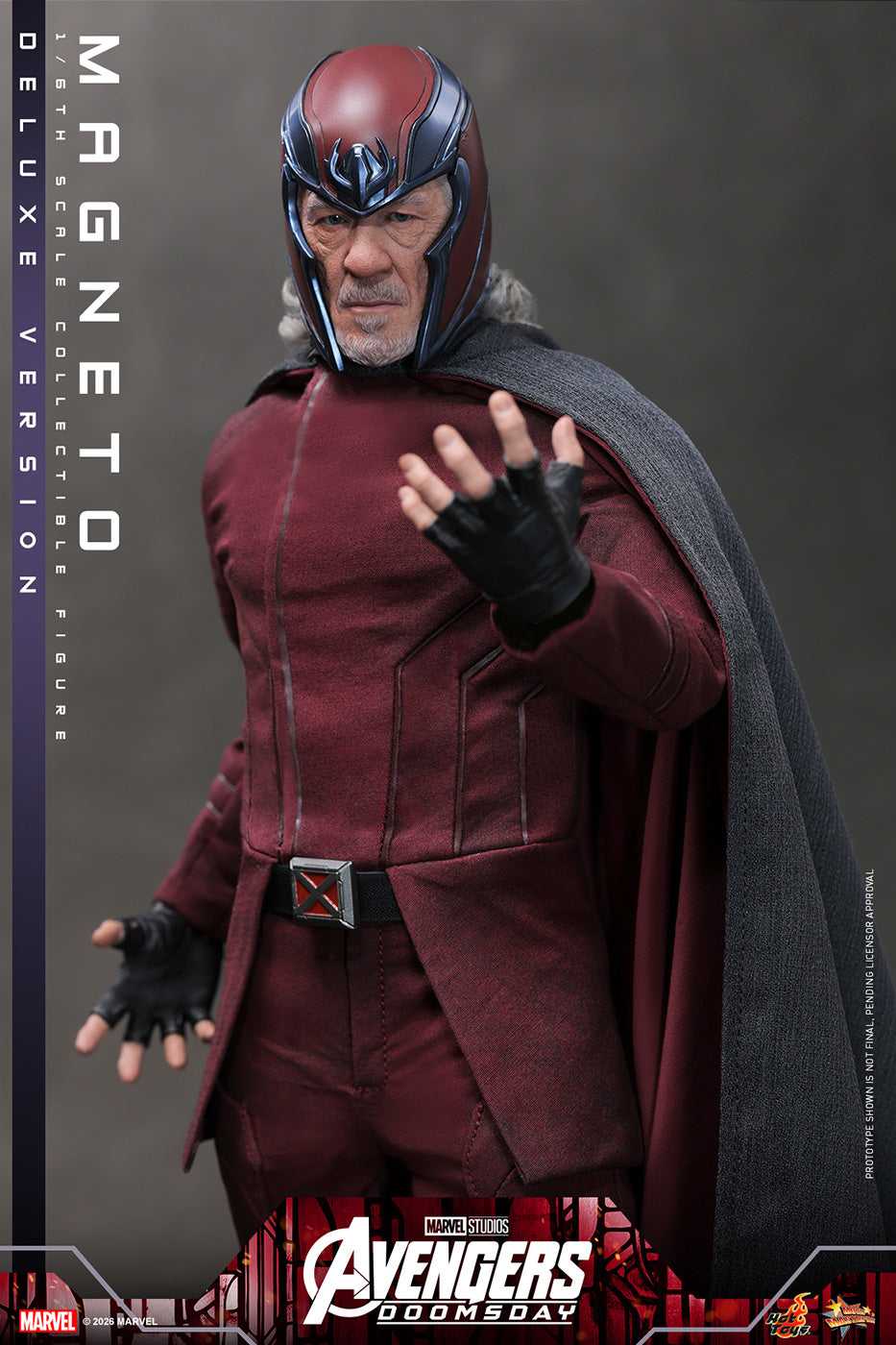 SPECIAL ORDER Hot Toys - Movie Masterpiece - Avengers: Doomsday - Magneto: Deluxe Edition 1/6 [JP]