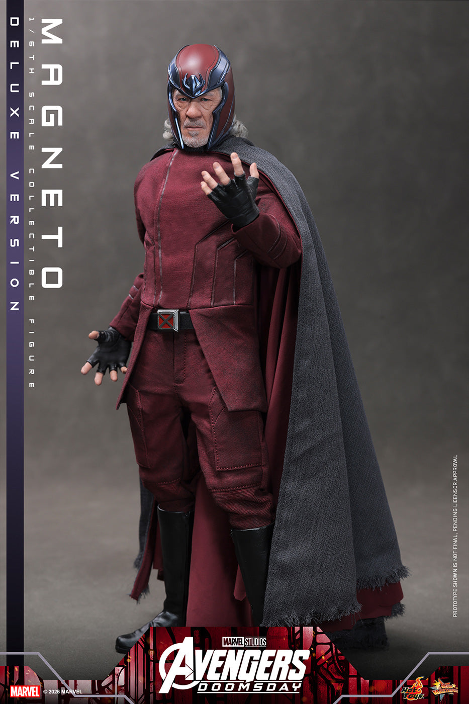 SPECIAL ORDER Hot Toys - Movie Masterpiece - Avengers: Doomsday - Magneto: Deluxe Edition 1/6 [JP]