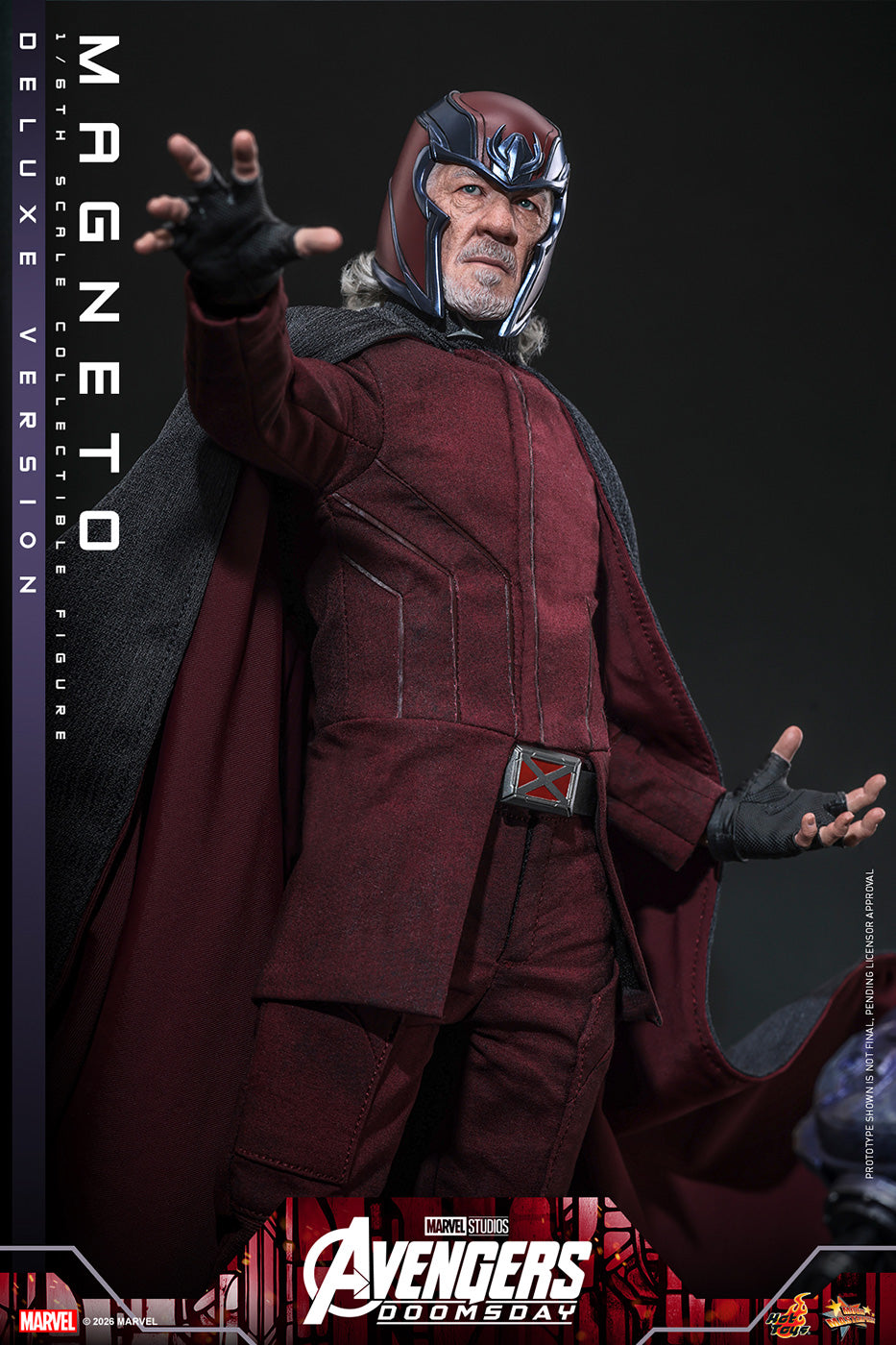 SPECIAL ORDER Hot Toys - Movie Masterpiece - Avengers: Doomsday - Magneto: Deluxe Edition 1/6 [JP]