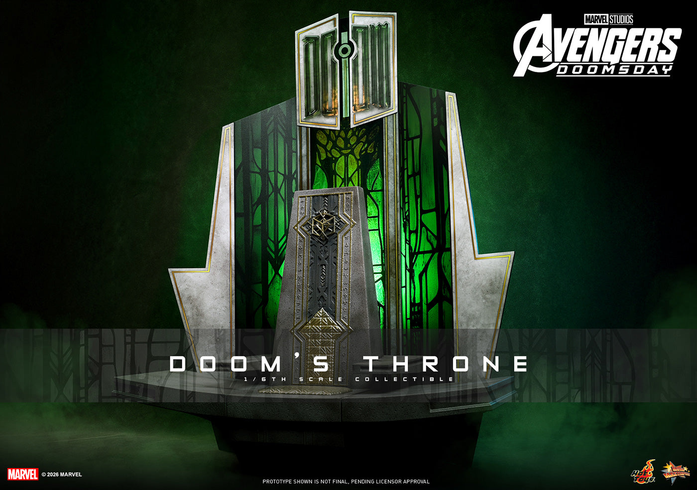 SPECIAL ORDER Hot Toys - Hot Toys Accessory Collection - Avengers: Doomsday - Throne of Doom 1/6 [JP]