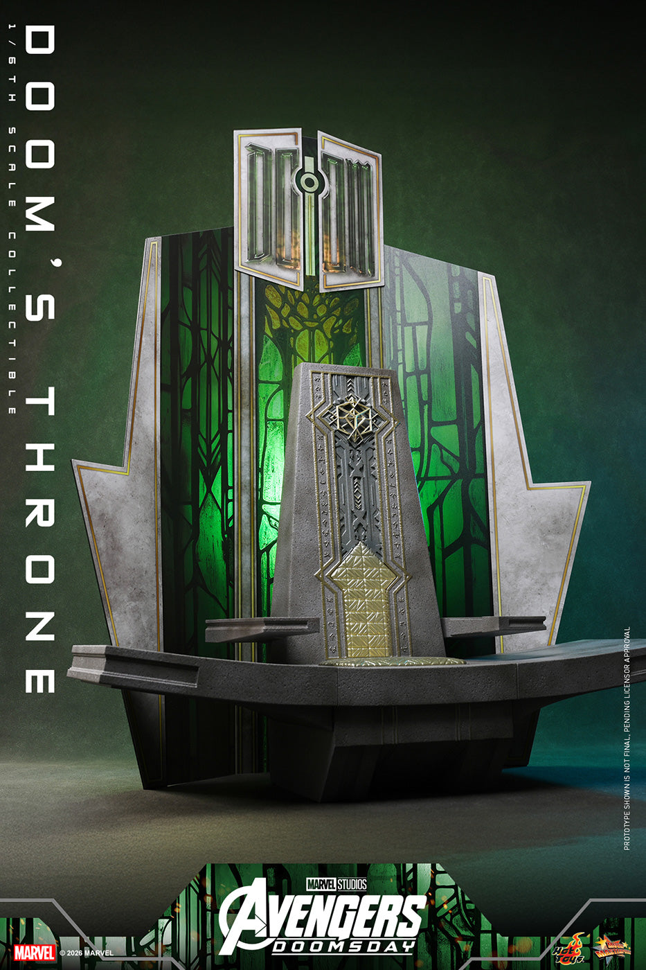 SPECIAL ORDER Hot Toys - Hot Toys Accessory Collection - Avengers: Doomsday - Throne of Doom 1/6 [JP]