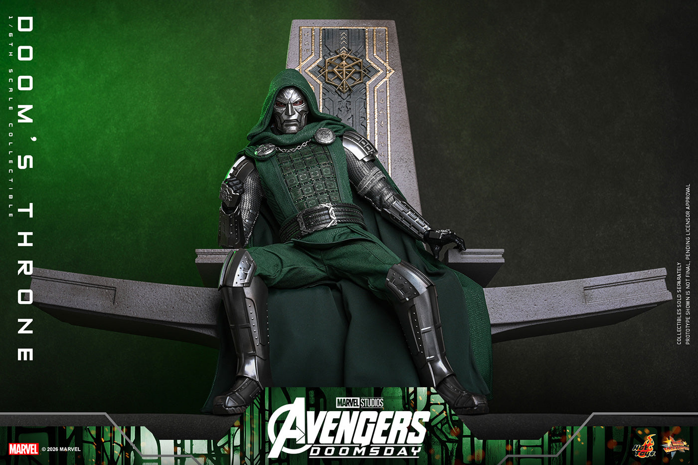 SPECIAL ORDER Hot Toys - Hot Toys Accessory Collection - Avengers: Doomsday - Throne of Doom 1/6 [JP]