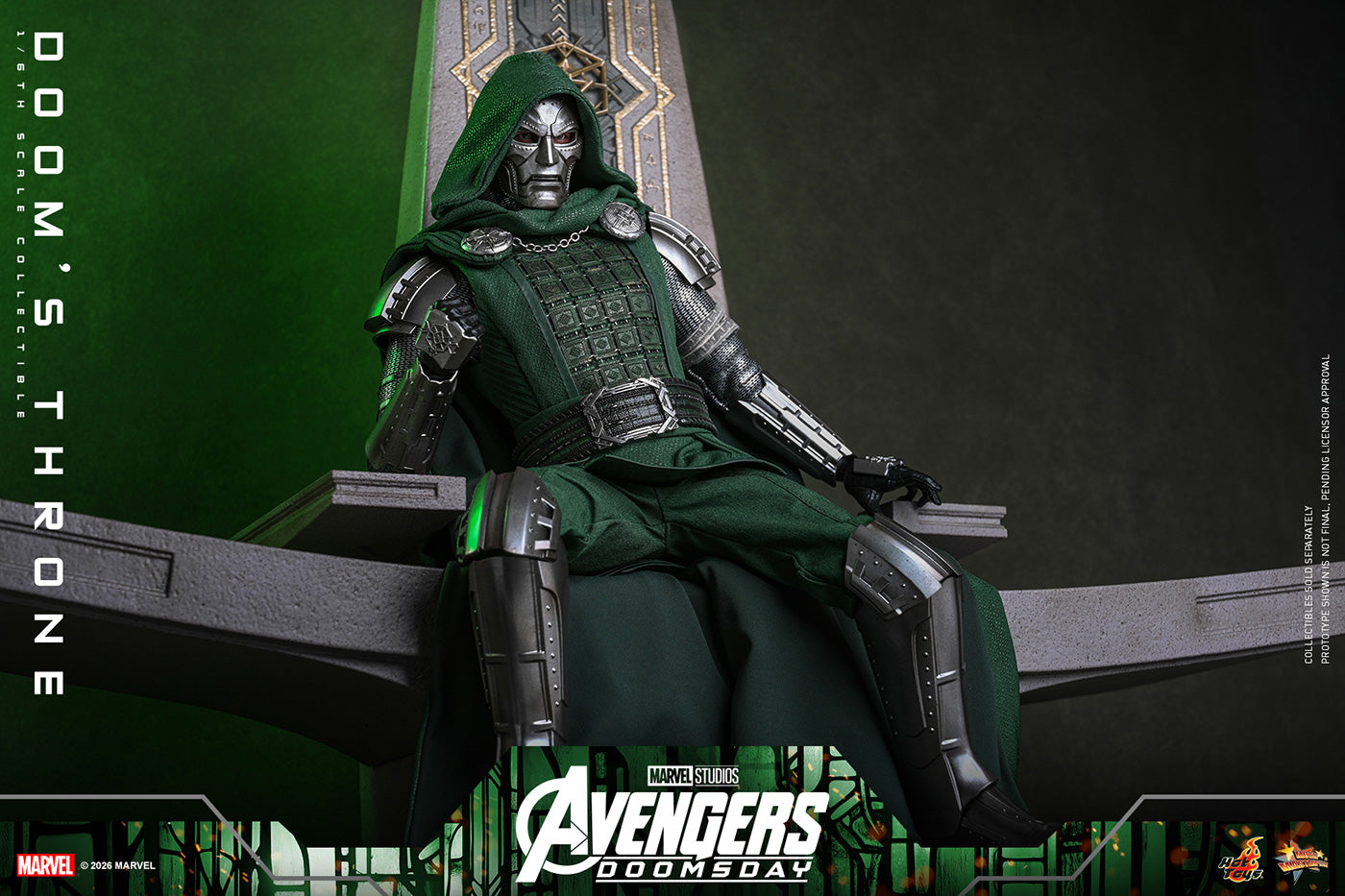 SPECIAL ORDER Hot Toys - Hot Toys Accessory Collection - Avengers: Doomsday - Throne of Doom 1/6 [JP]