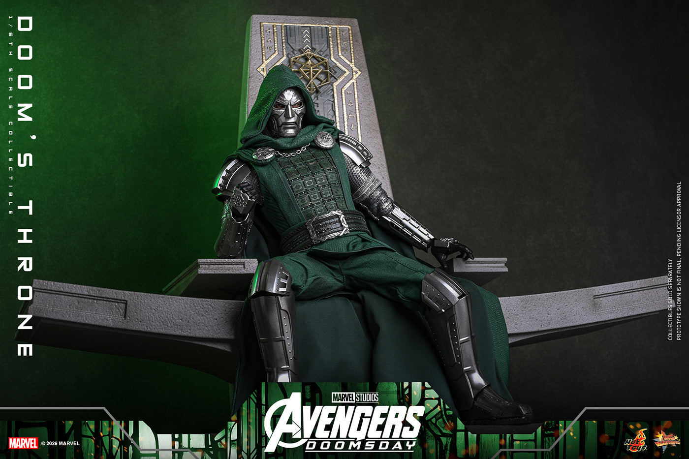 SPECIAL ORDER Hot Toys - Hot Toys Accessory Collection - Avengers: Doomsday - Throne of Doom 1/6 [JP]