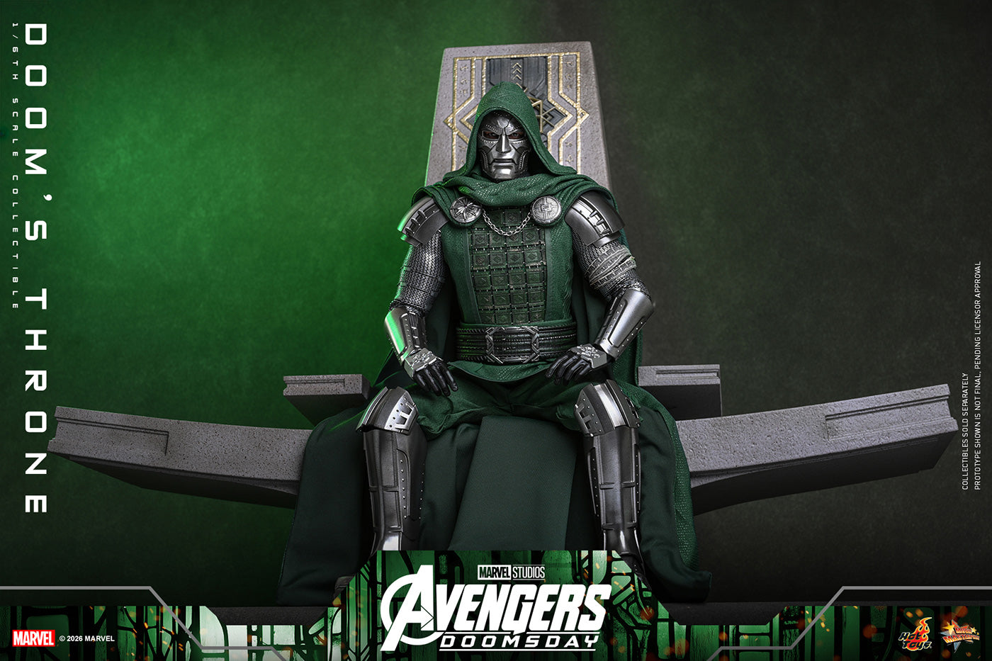SPECIAL ORDER Hot Toys - Hot Toys Accessory Collection - Avengers: Doomsday - Throne of Doom 1/6 [JP]