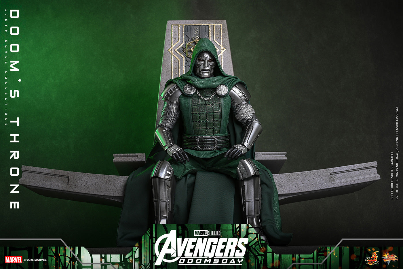 SPECIAL ORDER Hot Toys - Hot Toys Accessory Collection - Avengers: Doomsday - Throne of Doom 1/6 [JP]