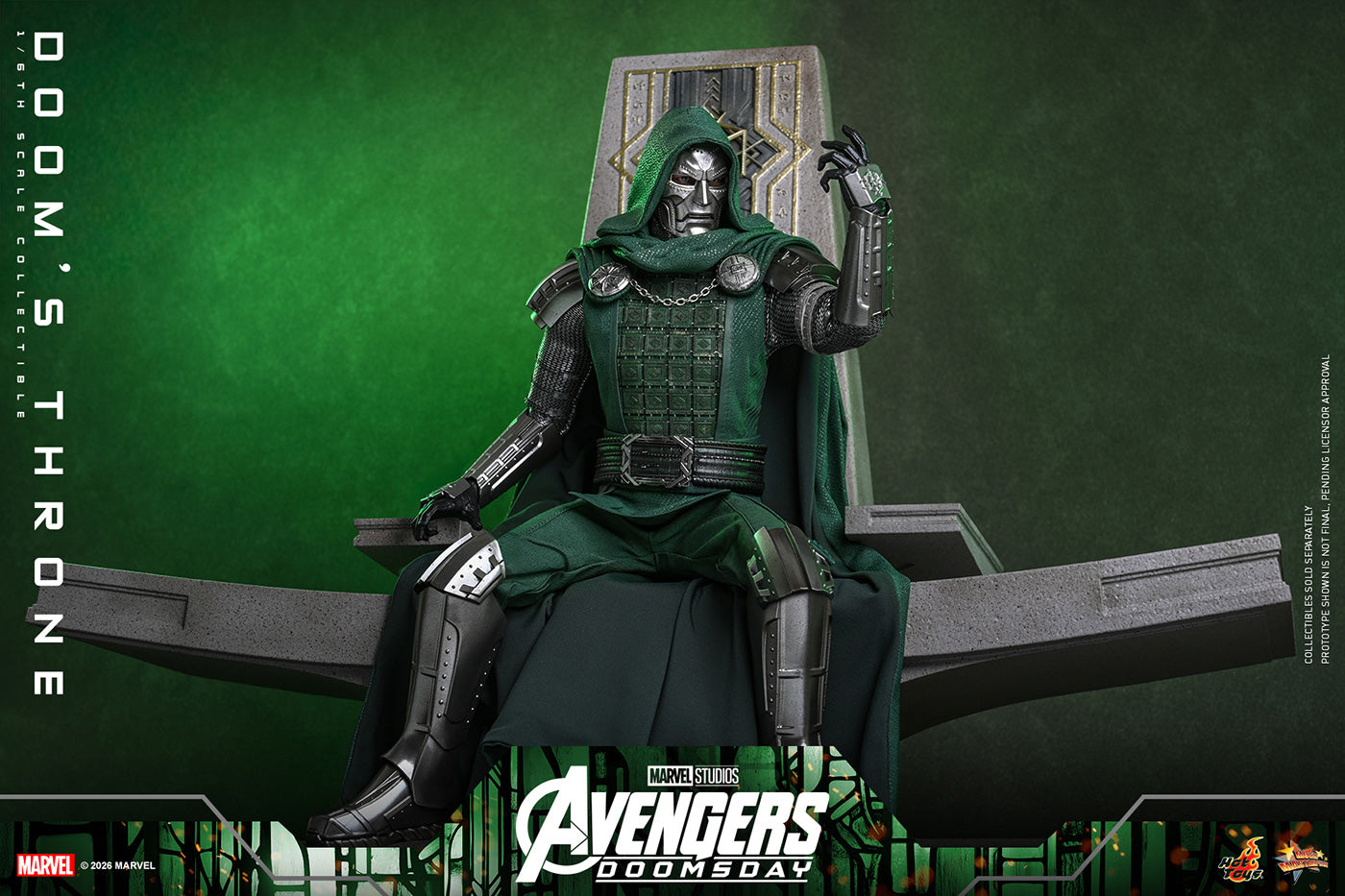 SPECIAL ORDER Hot Toys - Hot Toys Accessory Collection - Avengers: Doomsday - Throne of Doom 1/6 [JP]