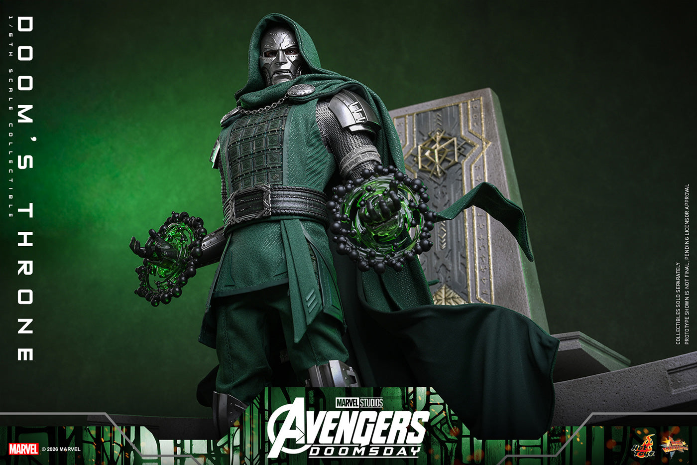 SPECIAL ORDER Hot Toys - Hot Toys Accessory Collection - Avengers: Doomsday - Throne of Doom 1/6 [JP]