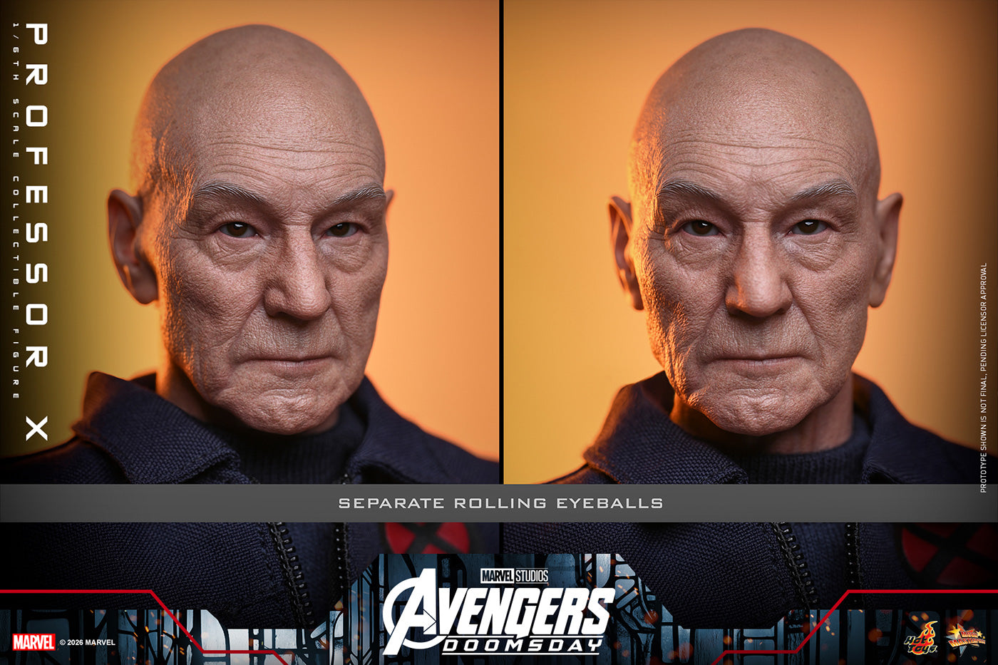 SPECIAL ORDER Hot Toys - Movie Masterpiece - Avengers: Doomsday - Professor X 1/6 [JP]
