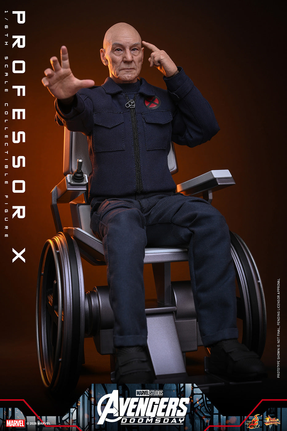 SPECIAL ORDER Hot Toys - Movie Masterpiece - Avengers: Doomsday - Professor X 1/6 [JP]