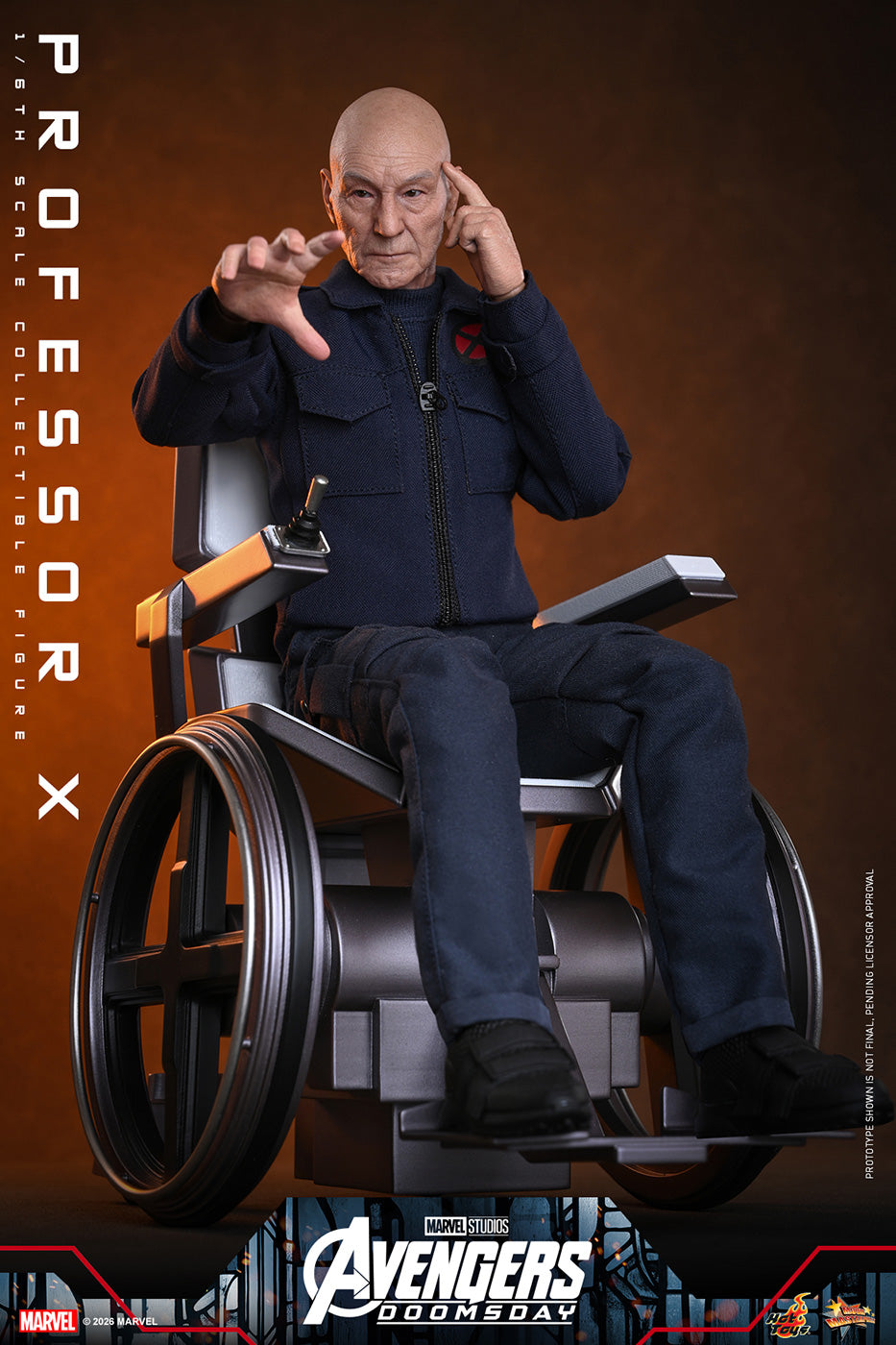 SPECIAL ORDER Hot Toys - Movie Masterpiece - Avengers: Doomsday - Professor X 1/6 [JP]