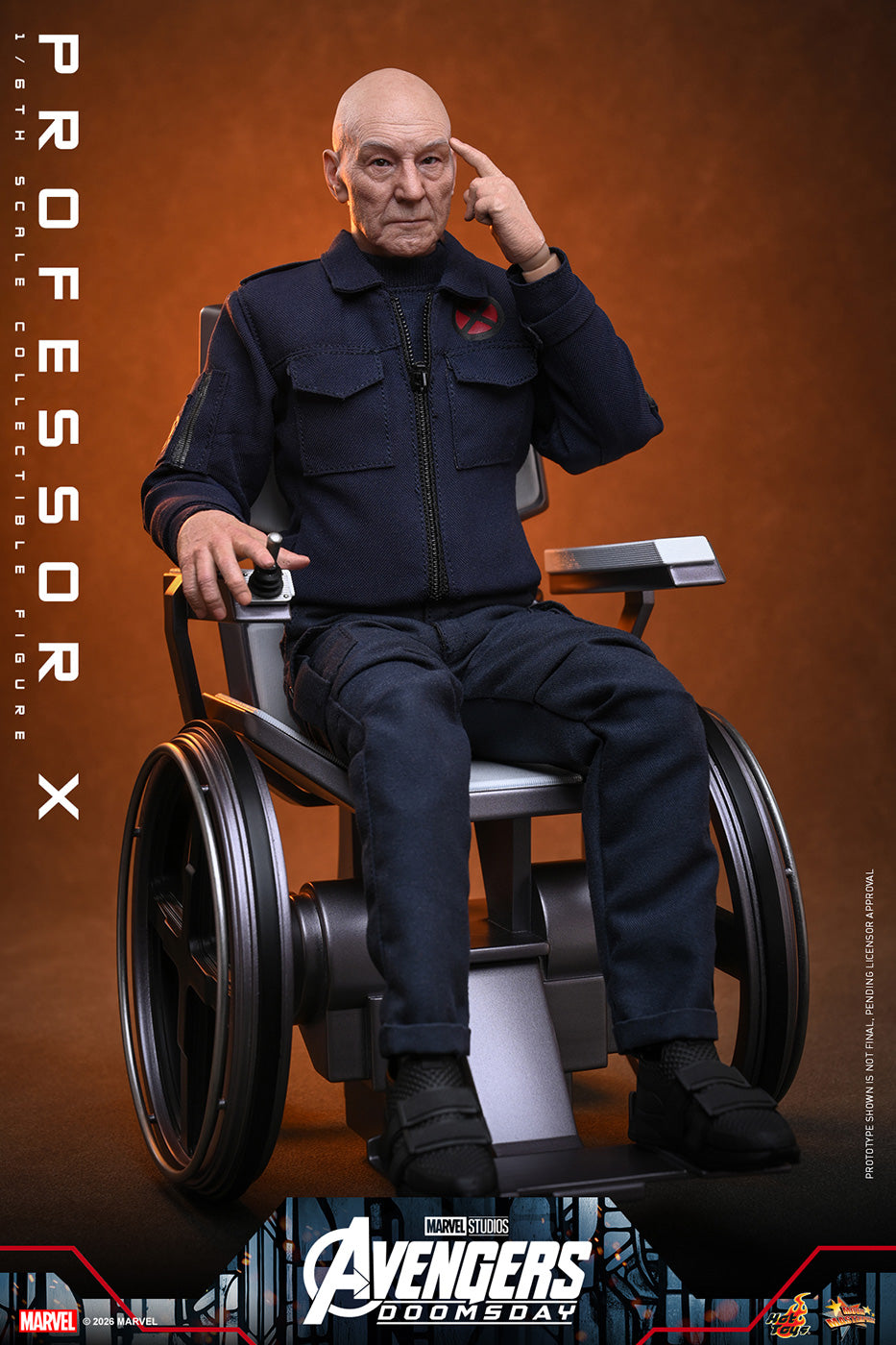 SPECIAL ORDER Hot Toys - Movie Masterpiece - Avengers: Doomsday - Professor X 1/6 [JP]
