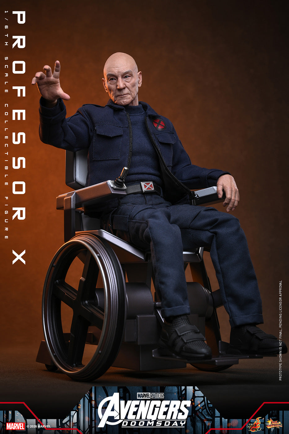 SPECIAL ORDER Hot Toys - Movie Masterpiece - Avengers: Doomsday - Professor X 1/6 [JP]