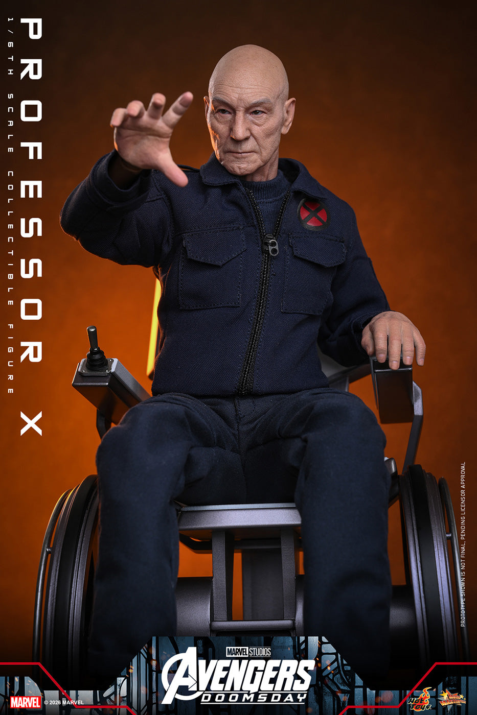 SPECIAL ORDER Hot Toys - Movie Masterpiece - Avengers: Doomsday - Professor X 1/6 [JP]