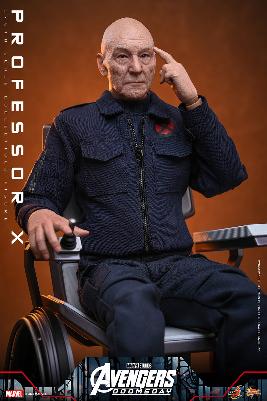 SPECIAL ORDER Hot Toys - Movie Masterpiece - Avengers: Doomsday - Professor X 1/6 [JP]