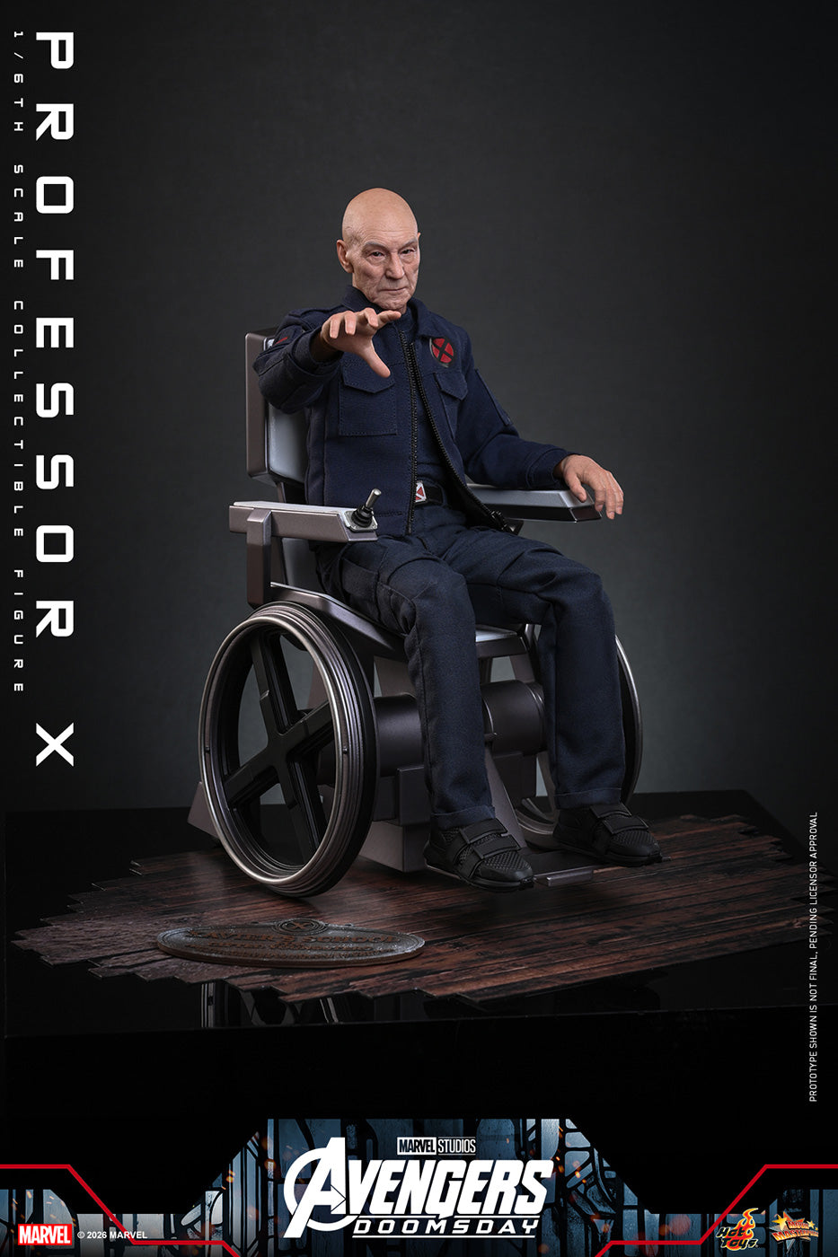 SPECIAL ORDER Hot Toys - Movie Masterpiece - Avengers: Doomsday - Professor X 1/6 [JP]