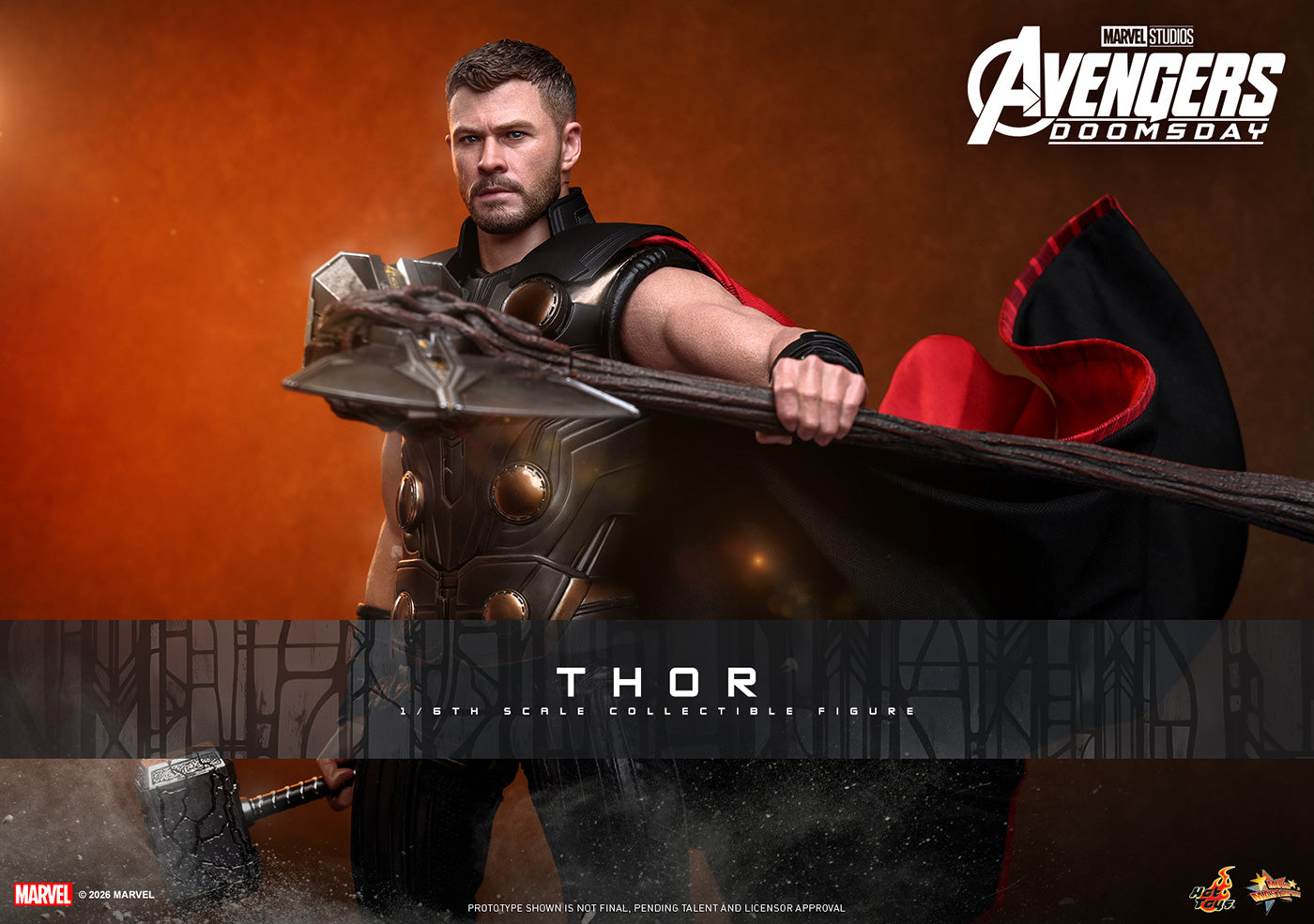 SPECIAL ORDER Hot Toys - Movie Masterpiece - Avengers: Doomsday - Thor 1/6 [JP]