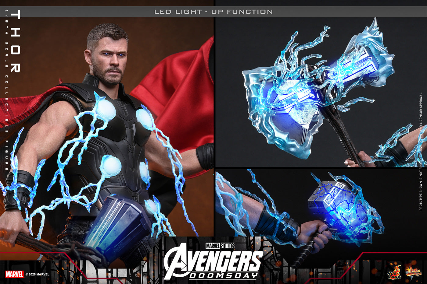 SPECIAL ORDER Hot Toys - Movie Masterpiece - Avengers: Doomsday - Thor 1/6 [JP]