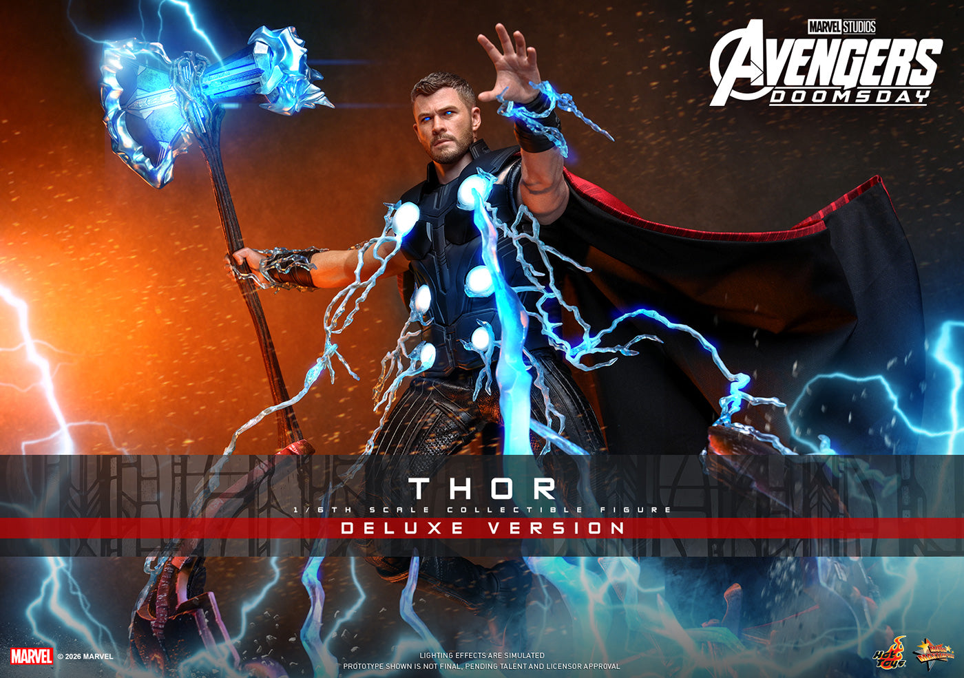SPECIAL ORDER Hot Toys - Movie Masterpiece - Avengers: Doomsday - Thor: Deluxe Edition 1/6 [JP]