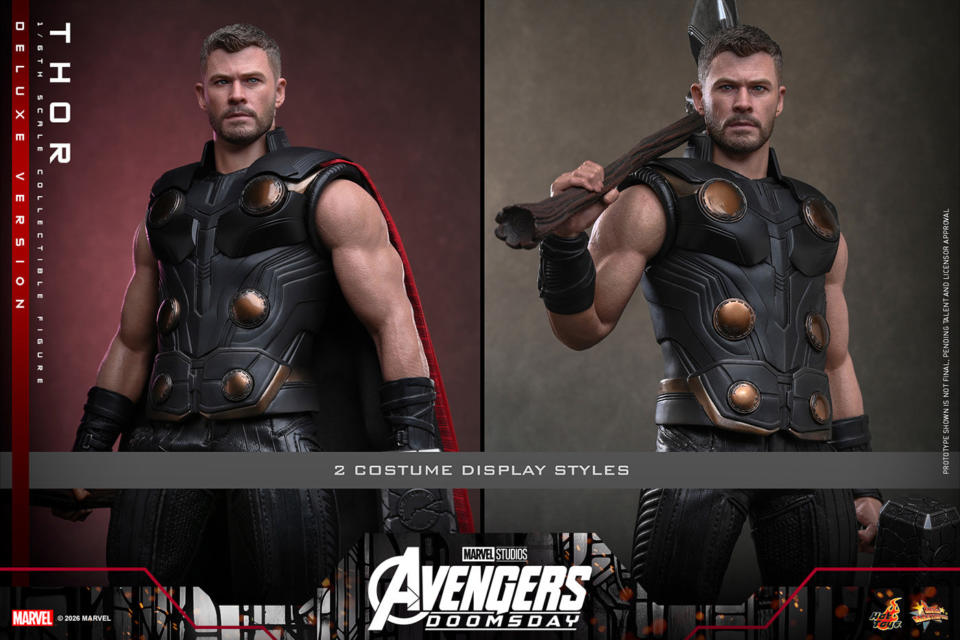 SPECIAL ORDER Hot Toys - Movie Masterpiece - Avengers: Doomsday - Thor: Deluxe Edition 1/6 [JP]