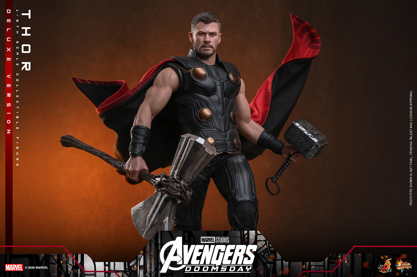 SPECIAL ORDER Hot Toys - Movie Masterpiece - Avengers: Doomsday - Thor: Deluxe Edition 1/6 [JP]