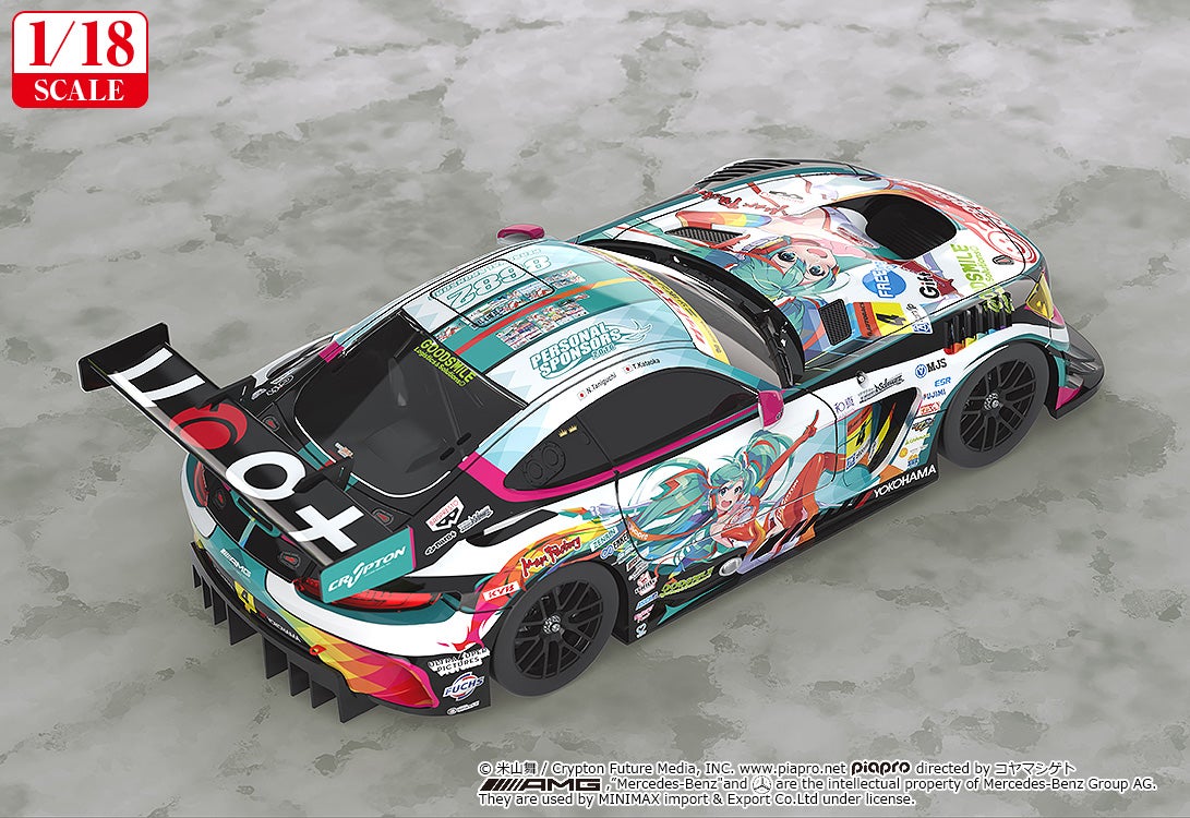 SPECIAL ORDER GOODSMILE RACING - Hatsune Miku GT Project - Good Smile Hatsune Miku: AMG 2016 SUPER GT Ver. 1/18 [July 2027] [JP]
