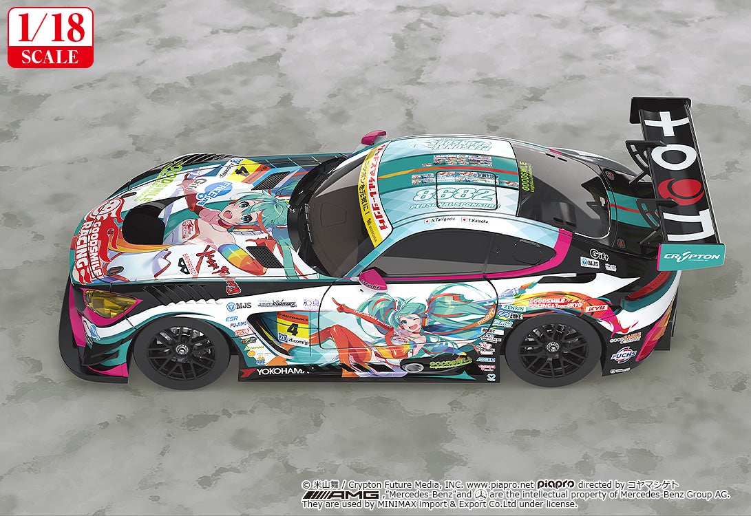 SPECIAL ORDER GOODSMILE RACING - Hatsune Miku GT Project - Good Smile Hatsune Miku: AMG 2016 SUPER GT Ver. 1/18 [July 2027] [JP]