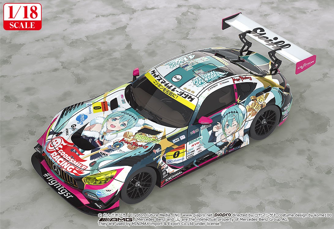 SPECIAL ORDER GOODSMILE RACING - Hatsune Miku GT Project - Good Smile Hatsune Miku: AMG 2018 Final Race Ver. 1/18 [June 2026] [JP]