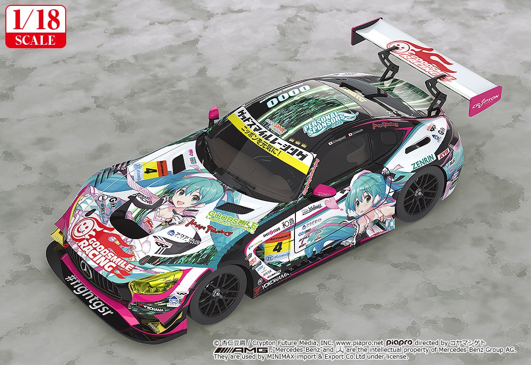 SPECIAL ORDER GOODSMILE RACING - Hatsune Miku GT Project - Good Smile Hatsune Miku: AMG 2019 Ver. 1/18 [June 2026] [JP]