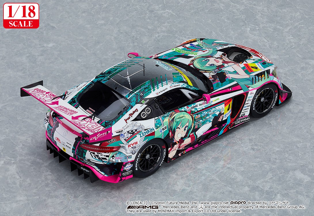 SPECIAL ORDER GOODSMILE RACING - Hatsune Miku GT Project - Good Smile Hatsune Miku: AMG 2020 SUPER GT Okayama Test Ver. 1/18 [May 2027] [JP]