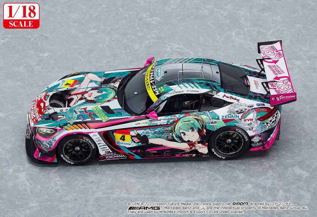 SPECIAL ORDER GOODSMILE RACING - Hatsune Miku GT Project - Good Smile Hatsune Miku: AMG 2020 SUPER GT Okayama Test Ver. 1/18 [May 2027] [JP]