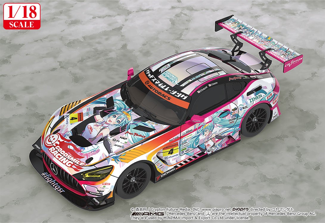 SPECIAL ORDER GOODSMILE RACING - Hatsune Miku GT Project - Good Smile Hatsune Miku: AMG 2021 SUPER GT 100th Race Commemorative Ver. 1/18 [May 2027] [JP]