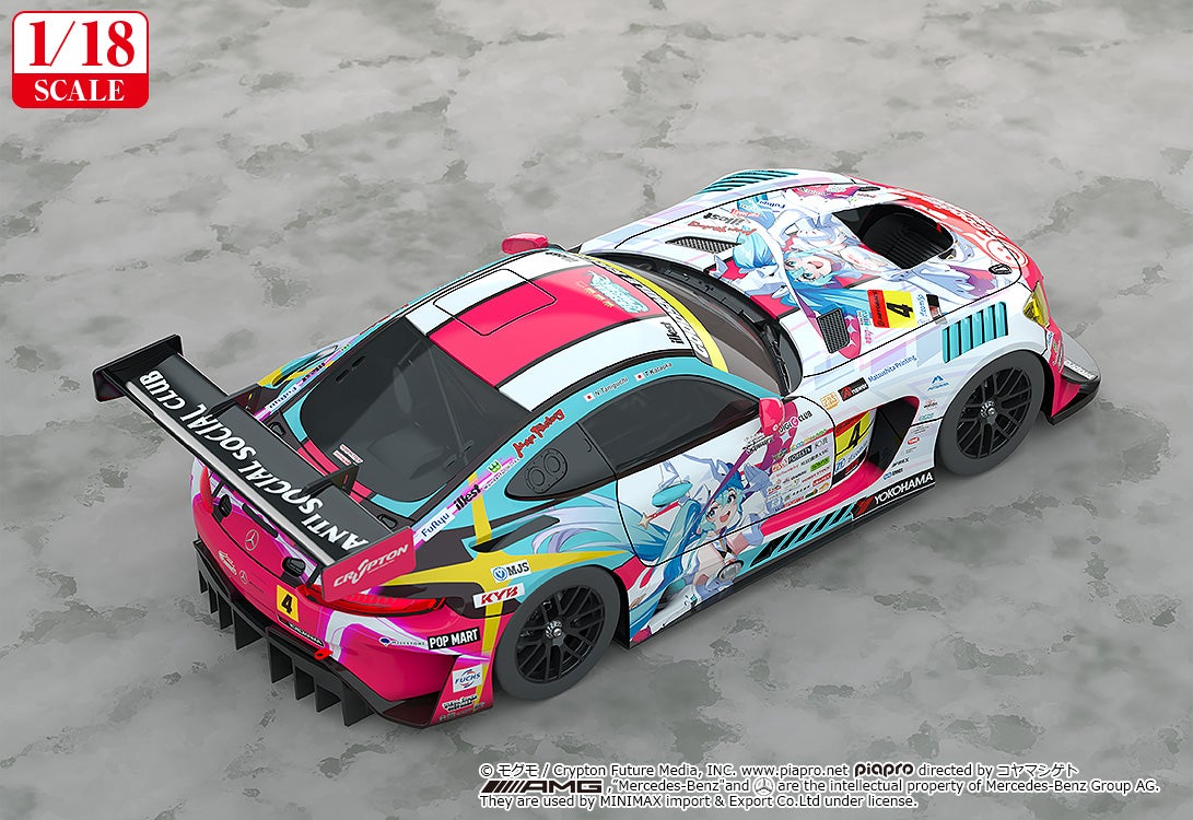 SPECIAL ORDER GOODSMILE RACING - Hatsune Miku GT Project - Good Smile Hatsune Miku: AMG 2024 Season Opening Ver. 1/18 [Feburary 2027] [JP]