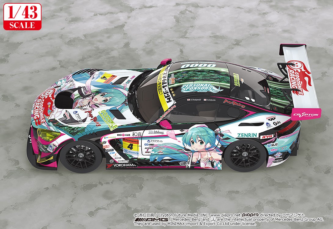 SPECIAL ORDER GOODSMILE RACING - Hatsune Miku GT Project - Good Smile Hatsune Miku: AMG 2019 Ver. 1/43 [June 2026] [JP]
