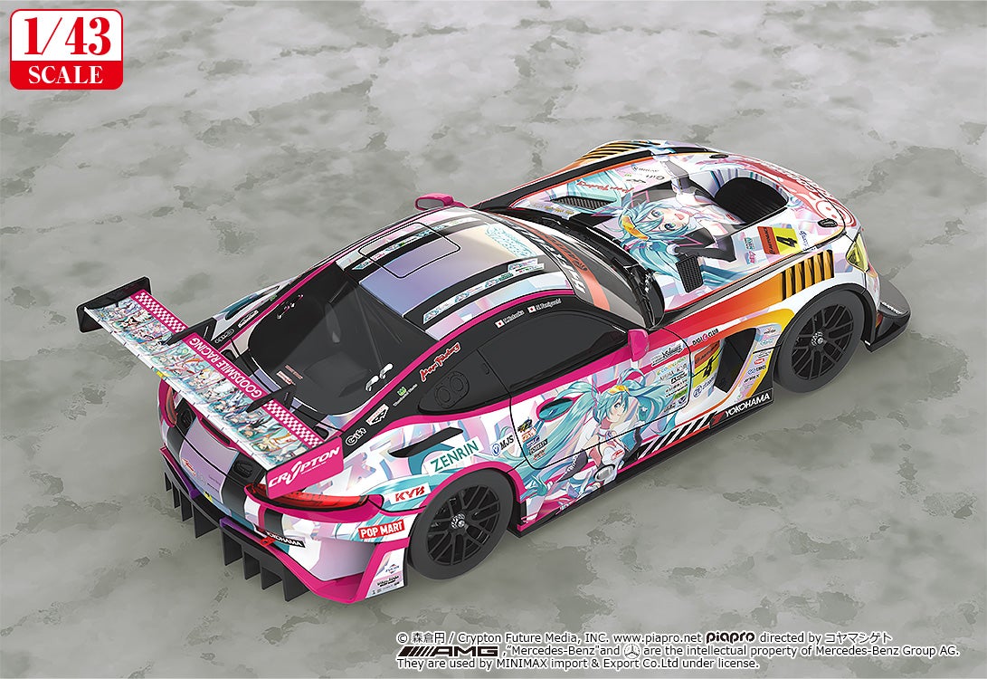 SPECIAL ORDER GOODSMILE RACING - Hatsune Miku GT Project - Good Smile Hatsune Miku: AMG 2021 SUPER GT 100th Race Commemorative Ver. 1/43 [May 2027] [JP]
