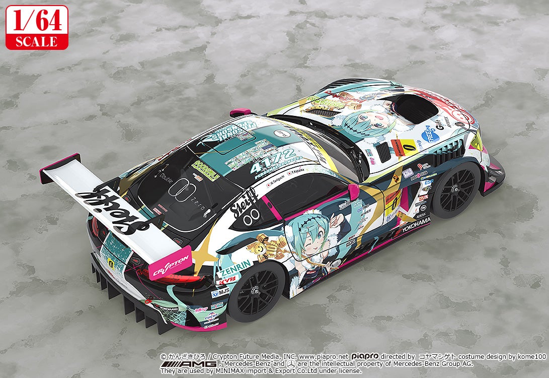 SPECIAL ORDER GOODSMILE RACING - Hatsune Miku GT Project - Good Smile Hatsune Miku AMG 2018 SUPER GT Ver. 1/64 [JP]